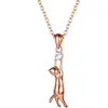Collar Gatos Oscuros Explosiones de Amazon Transfronterizas Diseño de Nicho Europeo y Americano Collar de Cadena para Clavícula Payaso Pendientes