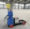 Nueva máquina peletizadora de alimento, doble uso para materiales secos y húmedos, granulador pequeño para ganadería, máquina peletizadora de alimento de paja y maíz