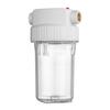 Botella de filtro grande gorda de 10 pulgadas 20 pulgadas anti-presión a prueba de explosiones para el hogar frontal Botella azul filtro de gran flujo para toda la casa botella de filtro transparente