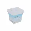 Caja de Plástico PP de Grado Alimenticio para Yogur, Queso, Dulces de Leche Cuajada, Helado