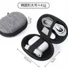 Bolsa de Armazenamento para Fones de Ouvido, Caixa de Armazenamento para Cabos de Dados, Carregador, Protetor USB, Pen Drive USB, Acessórios Digitais Multifuncionais, Bolsa Portátil para Transporte