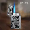 Encendedor DK6620 con dragón repujado y sonido fuerte, encendedor recargable, regalo creativo personalizado para hombres modernos