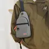 Bolsa de Pecho Estilo Coreano para Hombre, Bolso Cruzado Impermeable de Tela Oxford, Bolsa de Pecho para Deportes al Aire Libre, Ocio, Ciclismo para Hombre