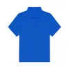 Camisa Polo de Manga Curta 200g Siro Fio Piqué Malha Respirável Camisa Publicitária P1000 Pronta Entrega Básica Popular