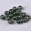 Cuentas Sueltas de Cristal Verde Crema Natural para Cabello, Cuentas Espaciadoras para Abalorios Hechos a Mano DIY, Pulsera Multigema, Accesorios de Joyería