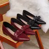 Nuevos Zapatos de Salón de Tacón Alto de Cuña con Tira Cruzada y Punta Fina para Mujer, Profesionales, Cómodos, de Charol, Individuales, Color Nude, Negro, Suela Roja