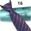 Gravata Masculina Negócios Vestido Zíper Noivo Casamento Gravata Preguiçosa Segurança Gravata de Puxar Fácil Frete Grátis