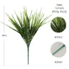 Cientos de Populares Ramilletes de Eucalipto Artificial para Patios Exteriores y Jardines, Arreglos Florales, Decoración Suave, Paisajismo, Plantas Verdes Simuladas, Flores Artificiales