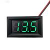 Voltímetro digital con pantalla para batería de coche eléctrico, motocicleta, CC5V-120V, fuente de alimentación CC, voltímetro de dos hilos