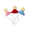 Gorro tejido de loro, gorro decorativo de pájaro de lana, accesorio para la cabeza para foto de cacatúa y periquito, venta al por mayor de disfraces para pájaros mascota