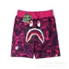 Pantalones Cortos Casuales de Verano con Estampado de Cabeza de Tiburón para Hombre Marca Trendy Transfronteriza Pantalones Casuales de Camuflaje Tejido de Rizo Pantalones Cortos de Alta Calidad