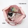 Bolsa de viaje plegable para mujer, bolsa de mano para viajes cortos, capacidad extragrande, bolsa de gimnasio ligera, ideal para artículos esenciales de maternidad, viajes y viajes de negocios