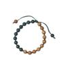 Sichuan Jinshinan DIY Nueva Chinoiserie Nicho Lujo Accesible Pulseras de Sándalo Pulseras de Cuentas Tejidas a Mano
