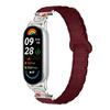 Para Pulsera Xiaomi Huawei 8910 Línea de Lazo Perro Tres Cuentas Silicona Magnética Correa de Reloj Fit3 Pulsera Magnética