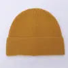 Gorro de Punto Versátil para Hombres y Mujeres, Gorro de Lana Sencillo para Otoño e Invierno, Protección Cálida para las Orejas, Gorro de Punto para Clima Frío, Algodón Tejido