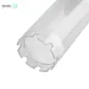 Accesorios para purificadores de agua, carcasa de embalaje de 10 pulgadas, material de filtro de bricolaje, relleno, elemento de filtro transparente, carcasa vacía