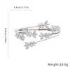 Pulsera exquisita de moda con espiga de circón, estilo retro europeo y americano, única y audaz, pulsera elegante, sensación de lujo ligero y alta gama, joyería para mujer
