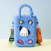 Bolsa de Silicona con Cremallera de Agujeros Bolso de Mano de Verano para la Arena Bolso de Agujeros Colorido Bolso de Playa DIY Bolso de Gelatina
