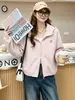 Ropa exterior corta para mujer, elegante, popular, casual, ligera, con capucha, nueva para primavera y otoño 2026