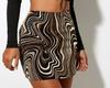 Estilo Europeu e Americano 2021 Aliexpress Verão Feminino Estampa de Ondas de Água em Espiral Elástico Cintura Alta Modelador Look Quadril Minissaia para Mulheres