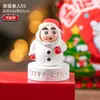Navidad Dibujos Animados Shin-Chan Lindo Puesto Callejero Artículos Pequeños Celebridad de Internet Adornos Pequeños Giratorios Accesorios Adornos para Coche Ins