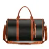 Bolsa de viaje plegable para equipaje transfronterizo, traje de viaje, bolsa de viaje para hombre, gran capacidad, bolsa de PU para gimnasio para mujer, bolsa multifuncional