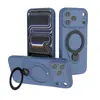 Adequado para Iphone18Promax Capa de Celular com Suporte de Anel Protetor Apple 17Pro Fosca 16 Anti-Queda 15 Capa Protetora