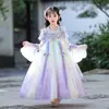 Hija Niña Hanfu Traje Antiguo Traje Tang Estilo Antiguo Princesa Estilo Chino Falda Mamian Dinastía Ming Ruqun Festival de Mediados de Otoño Día Nacional Salida