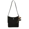 Bolso de Hombro Cruzado Grande de Alta Gama para Invierno 2025, Nuevo Diseño de Moda, Versátil, Simple, Casual, Elegante, de Tendencia