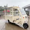 Carrinho de feira (celebridade da internet) Carrinho de lanches Triciclo para venda na rua Food truck móvel Feira noturna simples Macarrão frio grelhado coreano Chapa Atacado