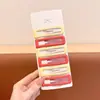 Pinzas para el Cabello de Color Dopamina para Niñas, Pasadores para Flequillo y Cabello Lateral, Estilo Versátil Simple al por Mayor para Mujeres