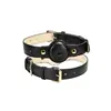 Collar de seguimiento Apple AirTag transfronterizo, nuevo collar antipérdida para mascotas de PU, collar de cuero para rastrear perros