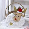 Bolsa de fieltro de oveja navideña, Bolsa para dulces de Nochebuena, Bolsa de tela no tejida transfronteriza para arreglos florales