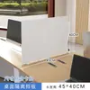 Baffle de Mesa Cobertura de Mesa de Escritório Tela Divisória de Estação de Trabalho Borda de Cerca Anti-queda Privacidade Isolamento de Prova
