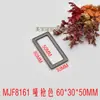 Hebillas Metálicas Rectangulares de Aleación de Zinc de Alta Gama al por Mayor para Bolsos, Accesorios de Ropa, Hebillas de Cinturón, Hebillas Rectangulares y Hebillas Ajustables