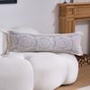 Yimanqiyun Almofada Jacquard Multicor para Sofá Sala de Estar Almofada Longa para Dormir Perna Almofada de Cabeceira Canto da Janela Almofada de Costas