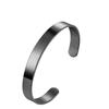 Pulsera de Acero de Titanio de Alto Gama Brillante de Venta Cruzada Más Vendida, Joyería Ajustable de Acero Inoxidable que No se Desvanece