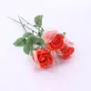 Dia do Professor Flor de Sabão Rosa Única Atividade de Promoção no Atacado Presente Pequeno Flor de Sabão Negócio WeChat Código QR Flor Aromática Arte