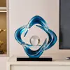 Creativo Gama Alta Sala de Estar Entrada Hogar Accesorios Estante Antiguo Oficina Decoración Adornos Artesanías