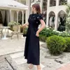 Xale Combinando Plus Size para Mulheres, Estilo Chinês Rosa Negra Novo Estilo Chinês Colete de Gola Alta Atacado N8428