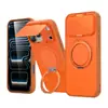 Capa de Celular Lente Tudo Incluído Adequada para iPhone 17 Capa Protetora com Suporte e Furos de Precisão, Capa de Celular Apple Dois em Um Atacado