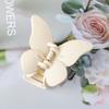 Presilha de Borboleta com Brilho Fosco Estilo Fairy Girly, Presilha Elegante de Cabelo Trançado, Presilha Fofa e Doce Estilo Ins