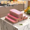 Nuevo producto de otoño: Trapo arcoíris de PVA, paño de cocina desprendible de 12 capas, especializado para fregar ollas, paño de fibra ultrafina, altamente absorbente
