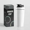 Taza Batidora de Acero Inoxidable de una Sola Capa 304 Botella de Agua para Deportes al Aire Libre Taza de Agua para Fitness Taza Batidora Portátil para Mezclar Proteína en Polvo