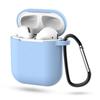 Adequado para Capas Protetoras de Silicone para AirPods Primeira e Segunda Geração, Capas Protetoras Anti-Queda para Fones de Ouvido Bluetooth da Apple, Atacado em Estoque
