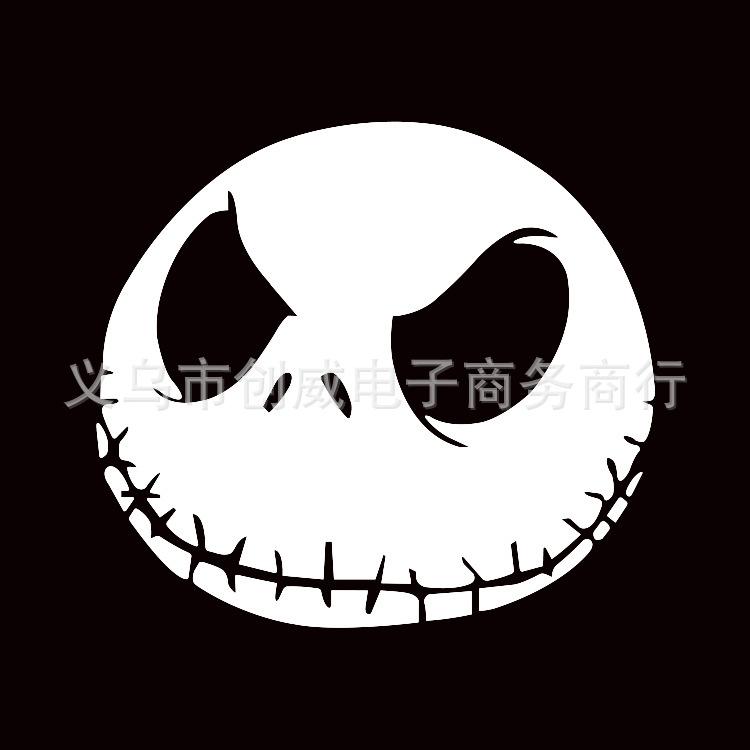 万圣节圆鬼白色