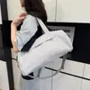 Nueva Bolsa Cilíndrica de Yoga para Natación y Fitness con Separación Seco y Húmedo, Bolsa de Hombro Deportiva, Bolsa para Viajes Cortos, Bolsa de Equipaje