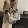 Bolso Tote Grande de Capacidad Simple y Versátil para Mujer Verano 2026 Estilo Coreano Moda Casual Bolso de Hombro Bolso de Axila de Gama Alta