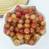 Accesorios para Joyería DIY Cuentas de Cristal Perlas Sueltas Pulsera con Cuentas Cristal Rosa Ágata Piedra Cruda Cuentas de Cristal Natural