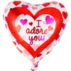 Globo de Película de Aluminio Español de Amor de 18 pulgadas Amor Día de San Valentín Chino Boda Arreglo de Globos Romántico para Confesión